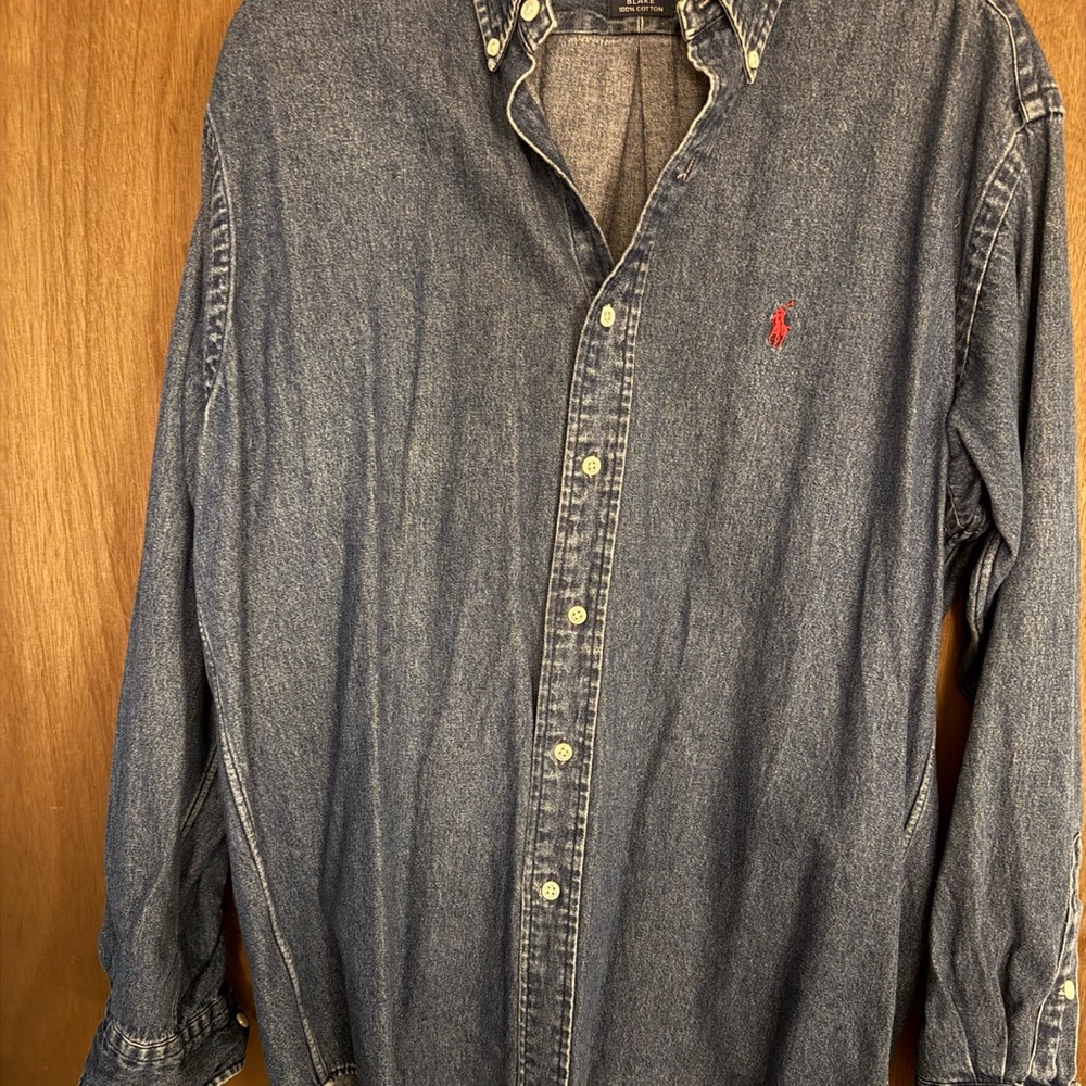 Ralph Lauren Blue Denim Shirt